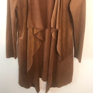 Blue Rain Tops - Blue rain suede cardigan Blue Rain Tops - Blue rain suede cardigan